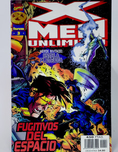 CÓMIC DE KIOSCO X-MEN UNLIMITED 3 FUGITIVOS DEL ESPACIO...