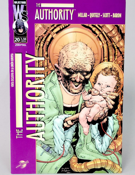 CÓMIC DE KIOSCO THE AUTHORITY 20 WORDLD CÓMICS PLANETA DEAGOSTINI GRAPA