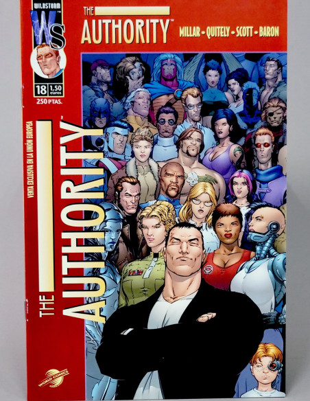 CÓMIC EXCELENTE THE AUTHORITY 18 WORDLD CÓMICS PLANETA DEAGOSTINI GRAPA