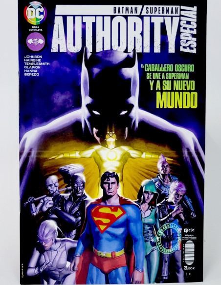 CÓMIC DE KIOSCO BATMAN SUPERMAN AUTHORITY ESPECIAL EXTRA DC ECC GRAPA