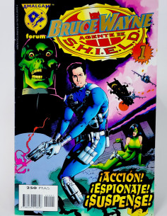 CÓMIC EXCELENTE AMALGAM BRUCE WAYNE AGENTE DE SHIELD 1...