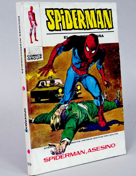CÓMIC SPIDERMAN 39 ASESINO VERTICE VOL.1 MARVEL TACO (SPIDER-MAN) VOLUMEN MUY BUEN ESTADO