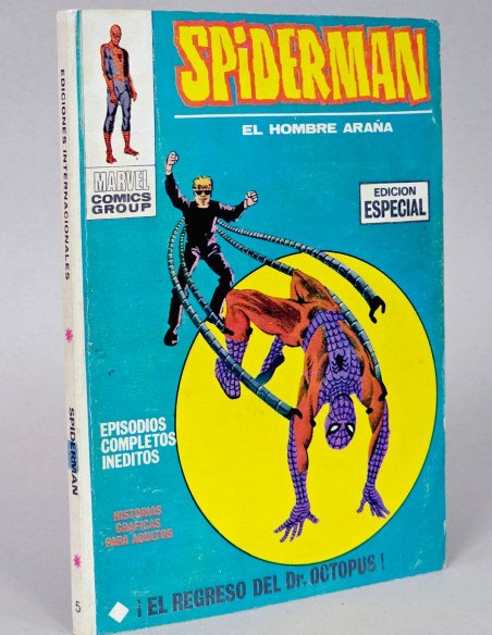 CÓMIC SPIDERMAN 5 EL REGRESO VERTICE VOL.1 MARVEL TACO (SPIDER-MAN) VOLUMEN CASI EXCELENTE ESTADO