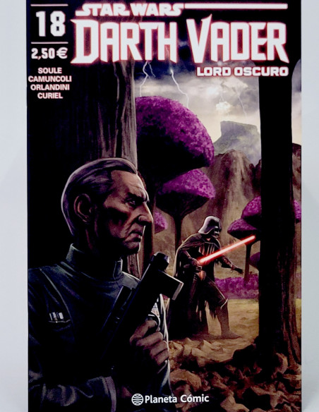 CÓMIC DE KIOSCO STAR WARS DARTH VADER LORD OSCURO 18 PLANETA CÓMIC GRAPA