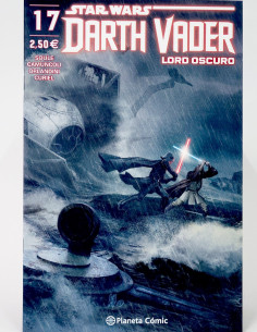 CÓMIC DE KIOSCO STAR WARS DARTH VADER LORD OSCURO 17...