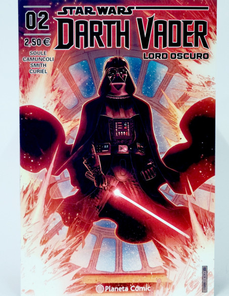 CÓMIC DE KIOSCO STAR WARS DARTH VADER LORD OSCURO 2 PLANETA CÓMIC GRAPA