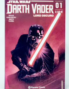 CÓMIC DE KIOSCO STAR WARS DARTH VADER LORD OSCURO 1...