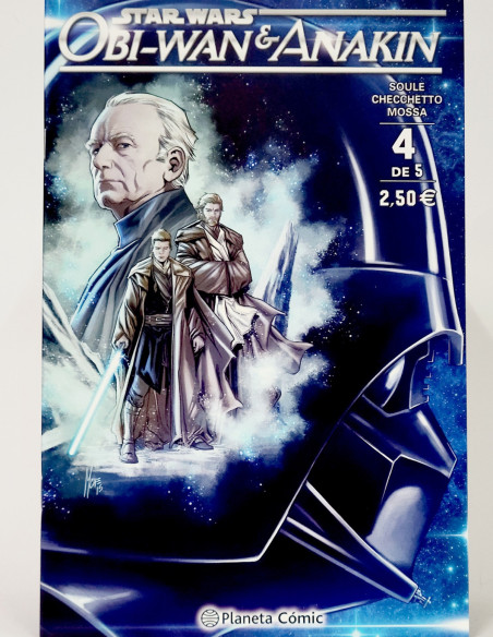 CÓMIC DE KIOSCO STAR WARS 4 OBI-WAN ANAKIN PLANETA CÓMIC GRAPA