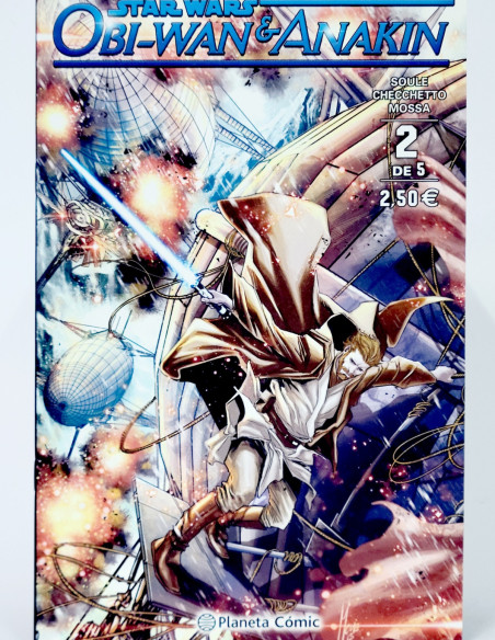 CÓMIC DE KIOSCO STAR WARS 2 OBI-WAN ANAKIN PLANETA CÓMIC GRAPA