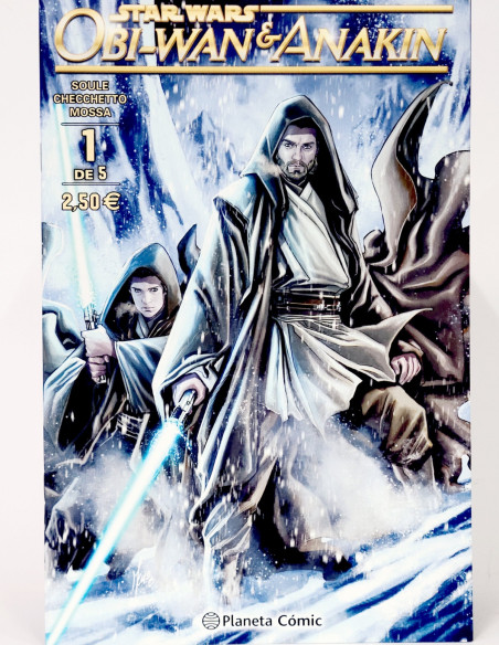 CÓMIC DE KIOSCO STAR WARS 1 OBI-WAN ANAKIN PLANETA CÓMIC GRAPA