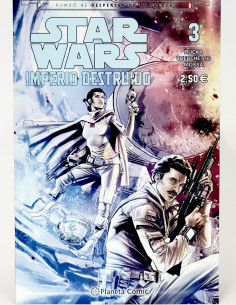 CÓMIC DE KIOSCO STAR WARS 3 IMPERIO DESTRUIDO PLANETA...