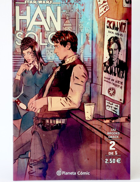 CÓMIC DE KIOSCO STAR WARS HAN SOLO 2 PLANETA CÓMIC GRAPA