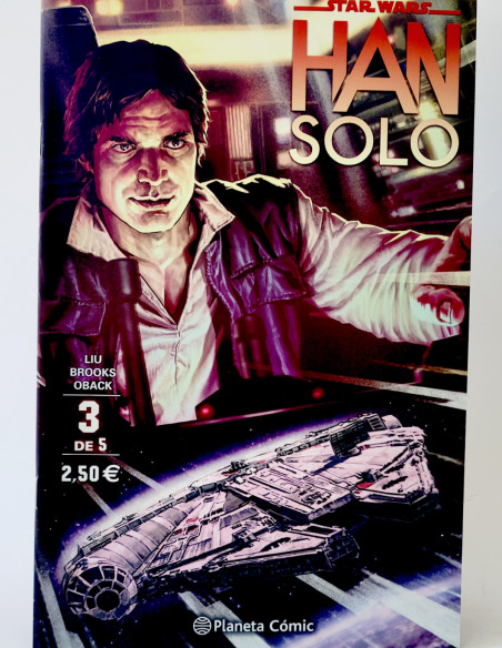 CÓMIC DE KIOSCO STAR WARS HAN SOLO 3 PLANETA CÓMIC GRAPA