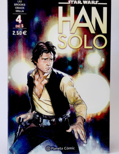 CÓMIC DE KIOSCO STAR WARS HAN SOLO 4 PLANETA CÓMIC GRAPA