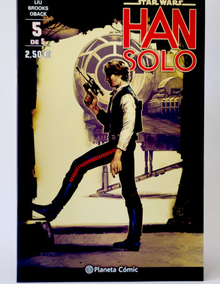 CÓMIC DE KIOSCO STAR WARS HAN SOLO 5 PLANETA CÓMIC GRAPA