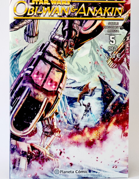 CÓMIC DE KIOSCO STAR WARS 5 OBI-WAN ANAKIN PLANETA CÓMIC GRAPA