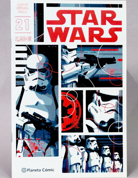 CÓMIC DE KIOSCO STAR WARS 21 PLANETA CÓMIC GRAPA