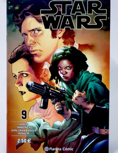 CÓMIC DE KIOSCO STAR WARS 9 PLANETA CÓMIC GRAPA