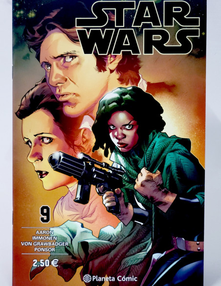 CÓMIC DE KIOSCO STAR WARS 9 PLANETA CÓMIC GRAPA