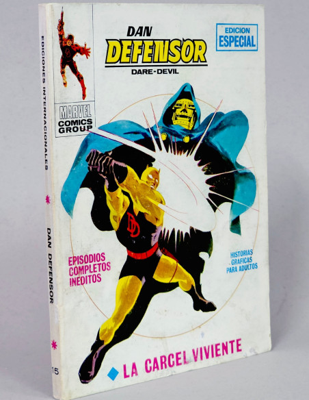 CÓMIC DAN DEFENSOR 15 LA CÁRCEL VIVIENTE VOL.1 VERTICE MARVEL TACO VOLUMEN MUY BUEN ESTADO