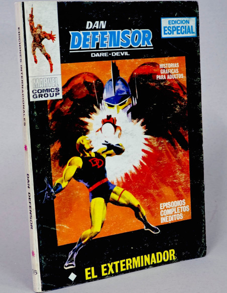 CÓMIC DAN DEFENSOR 16 EL EXTERMINADOR VOL.1 VERTICE MARVEL TACO VOLUMEN BUEN ESTADO