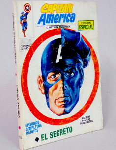CÓMIC CAPITÁN AMÉRICA 19 EL SECRETO VOL.1 VERTICE MARVEL...