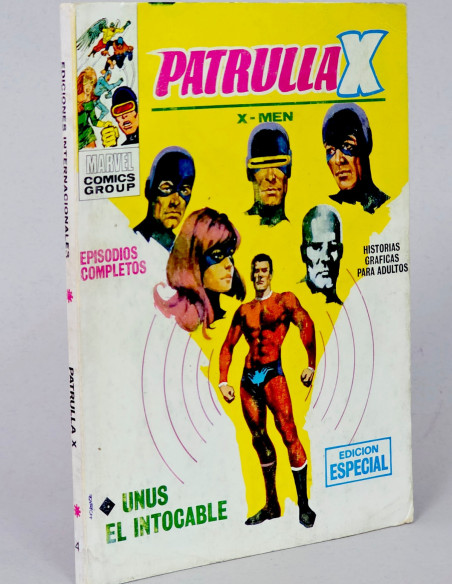 CÓMIC PATRULLA X 4 UNUS EL INTOCABLE VOL.1 VERTICE MARVEL VOLUMEN TACO MUY BUEN ESTADO