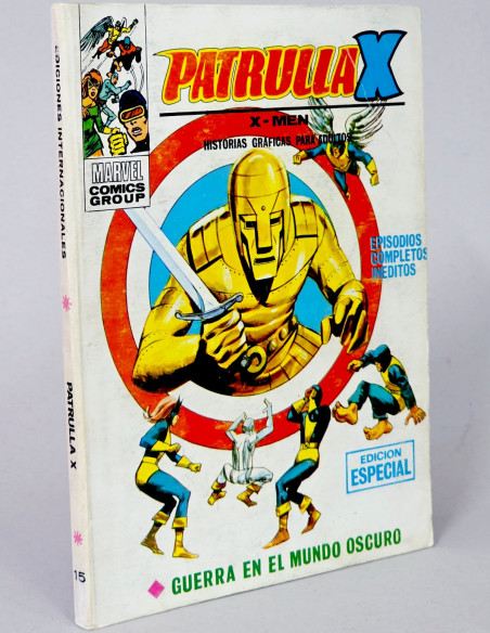 CÓMIC PATRULLA X 15 GUERRA EN EL MUNDO OSCURO VOL.1 VERTICE MARVEL VOLUMEN TACO MUY BUEN ESTADO