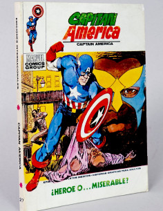 CÓMIC CAPITÁN AMÉRICA 27 HÉROE O MISERABLE VOL.1 VERTICE...