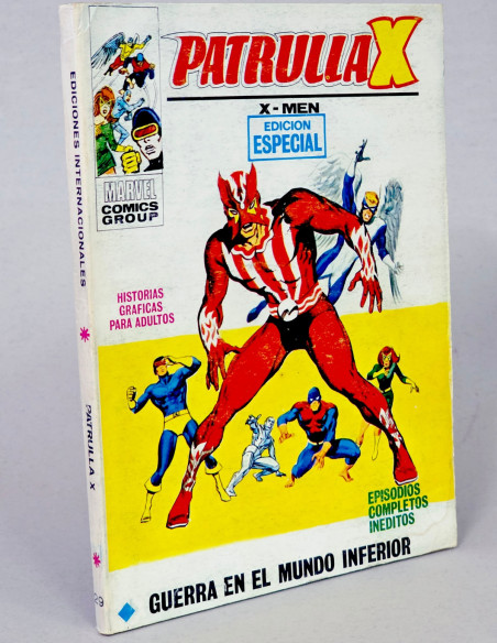 CÓMIC PATRULLA X 29 GUERRA EN EL MUNDO INFERIOR VOL.1 VERTICE MARVEL VOLUMEN TACO BUEN ESTADO
