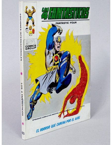 CÓMIC EXCELENTE LOS 4 FANTASTICOS 60 EL HORROR QUE CAMINA VERTICE MARVEL TACO VOLUMEN TACO