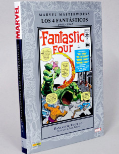 CÓMIC EXCELENTE MARVEL MASTERWORKS LOS 4 FANTÁSTICOS 1...