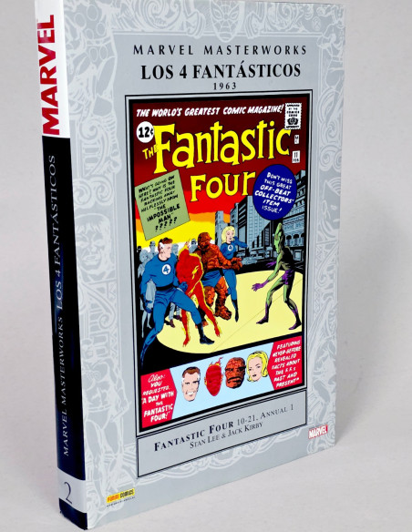 CÓMIC EXCELENTE MARVEL MASTERWORKS LOS 4 FANTÁSTICOS 2 PANINI 1963 TAPA DURA