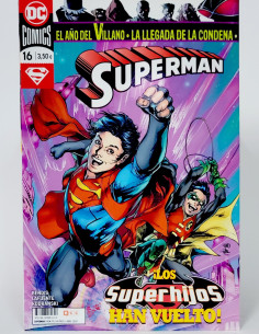 DE KIOSCO SUPERMAN 16 LOS SUPER HIJOS DC COMICS 95 ECC GRAPA