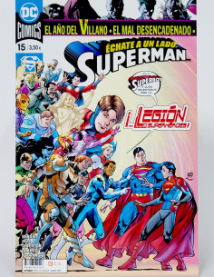 DE KIOSCO SUPERMAN 15 EL AÑO VILLANO DC COMICS 94 ECC GRAPA