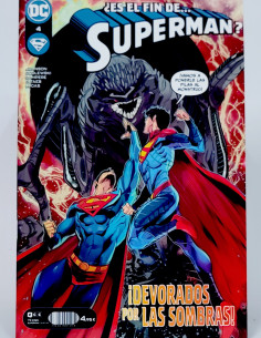 DE KIOSCO SUPERMAN 4 DEVORADOS POR LAS SOMBRAS DC COMICS...