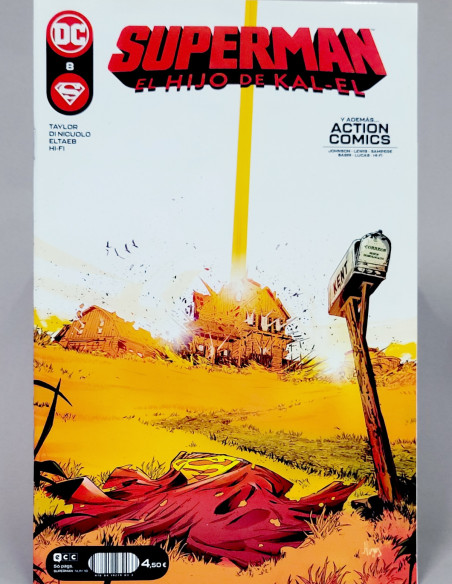 DE KIOSCO SUPERMAN EL HIJO DE KAL-EL 8 DC COMICS 118 ECC GRAPA