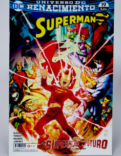 DE KIOSCO SUPERMAN UNIVERSO DE RENACIMIENTO 19 DC COMICS...