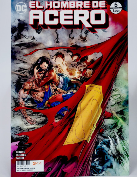 DE KIOSCO EL HOMBRE DE ACERO 5 DC COMICS ECC GRAPA