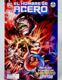 DE KIOSCO EL HOMBRE DE ACERO 3 DC COMICS ECC GRAPA