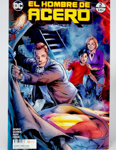 DE KIOSCO EL HOMBRE DE ACERO 2 DC COMICS ECC GRAPA