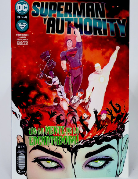 DE KIOSCO SUPERMAN Y AUTHORITY 3 DC COMICS ECC GRAPA