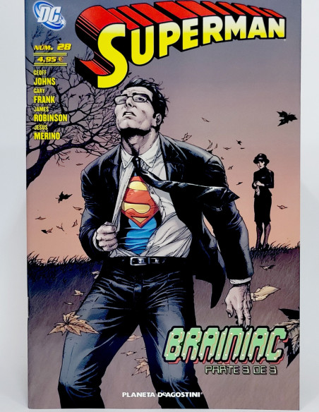 DE KIOSCO SUPERMAN 28 BRAINIAC VOL.2 DC SEPTIEMBRE 2009 PLANETA DEAGOSTINI VOLUMEN GRAPA