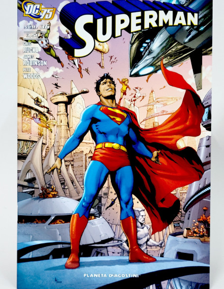 DE KIOSCO SUPERMAN 36 VOL.2 DC MAYO 2010 PLANETA DEAGOSTINI VOLUMEN GRAPA