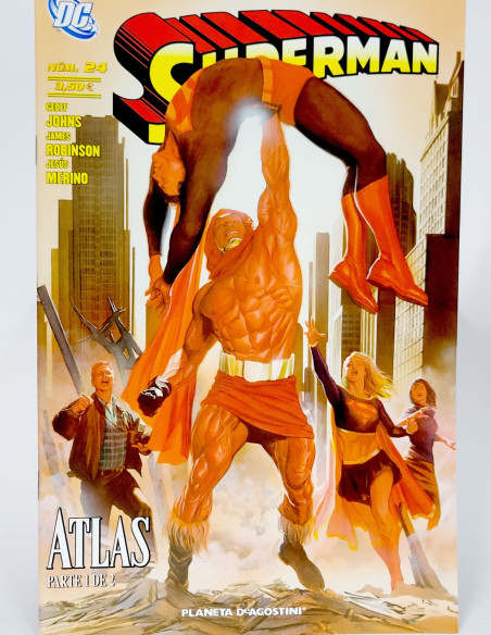 DE KIOSCO SUPERMAN 24 DC VOL.2 PLANETA DEAGOSTINI MAYO 2009 VOLUMEN GRAPA