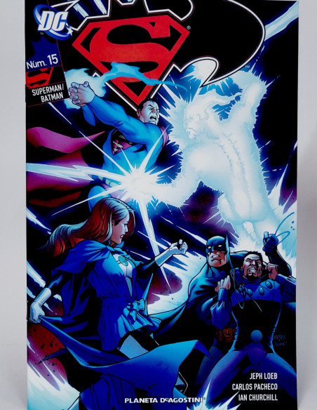 DE KIOSCO SUPERMAN BATMAN 15 DC PLANETA DEAGOSTINI GRAPA