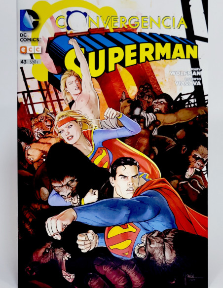 DE KIOSCO CONVERGENCIA SUPERMAN 43 DC COMICS ECC GRAPA