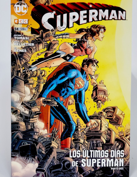 DE KIOSCO SUPERMAN 54 LOS ÚLTIMOS DÍAS DE SUPERMAN DC COMICS ECC GRAPA