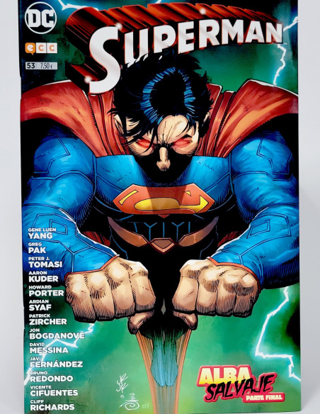 DE KIOSCO SUPERMAN 53 ALBA SALVAJE DC COMICS ECC GRAPA