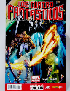 CÓMIC DE KIOSCO LOS CUATRO 4 FANTÁSTICOS 67 MARVEL PANINI...